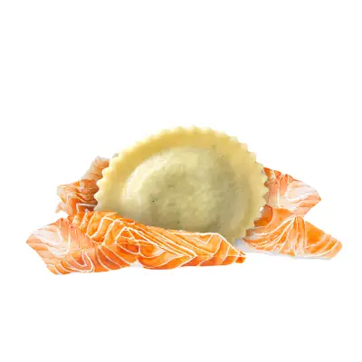 TORTELLI Z ŁOSOSIEM HILCONA